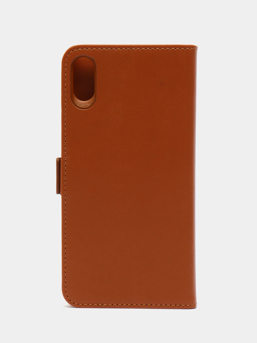 Оранжевый чехол-книжка для iPhone XS Max с визитницей / отделом для карточки G-Case Premium Honour