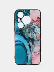 Фуксия чехол для Huawei Pura 70 с принтом, с рисунком (Хуавей Пура 70)