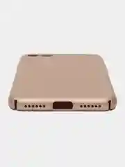 Бежевый чехол пластиковый для iPhone 7, 8 накладка бампер X-level Knight Soft touch