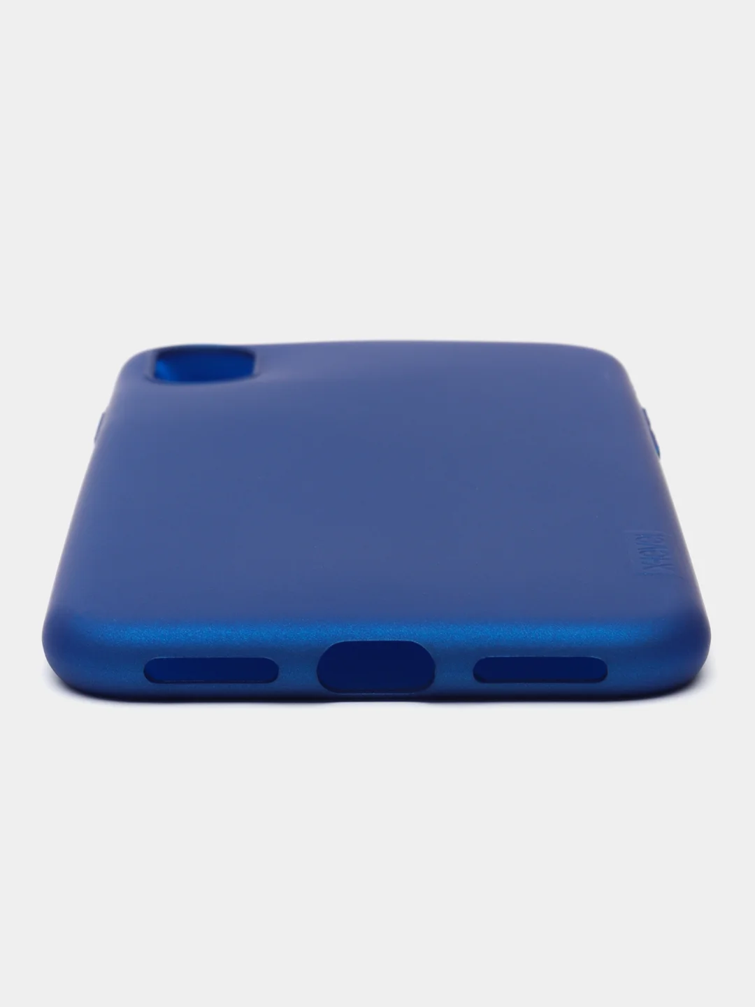 Синий чехол силиконовый для iPhone 7, 8, 7+, 8+, X XS, XS Max бампер X-level Guardian Soft touch