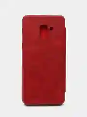Красный чехол-книжка для Samsung A6 2018, A8 2018, A8 Plus 2018, A9 2018 с визитницей G-Case