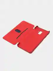 Красный чехол-книжка для Samsung A6 2018, A8 2018, A8 Plus 2018, A9 2018 с визитницей G-Case