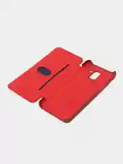 Красный чехол-книжка для Samsung J4 2018, J4 Plus 2018, J6 2018, J6 Plus 2018 с визитницей G-Case