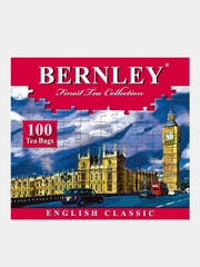 Чай черный BERNLEY ENGLISH CLASSIC, 100 пакетиков по 2 г