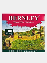 Чай зеленый BERNLEY СHINESE CLASSIC, 100 пакетиков по 1,5 г