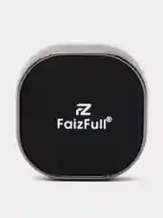Черный держатель для телефона автомобильный магнитный усиленный FaizFull F044