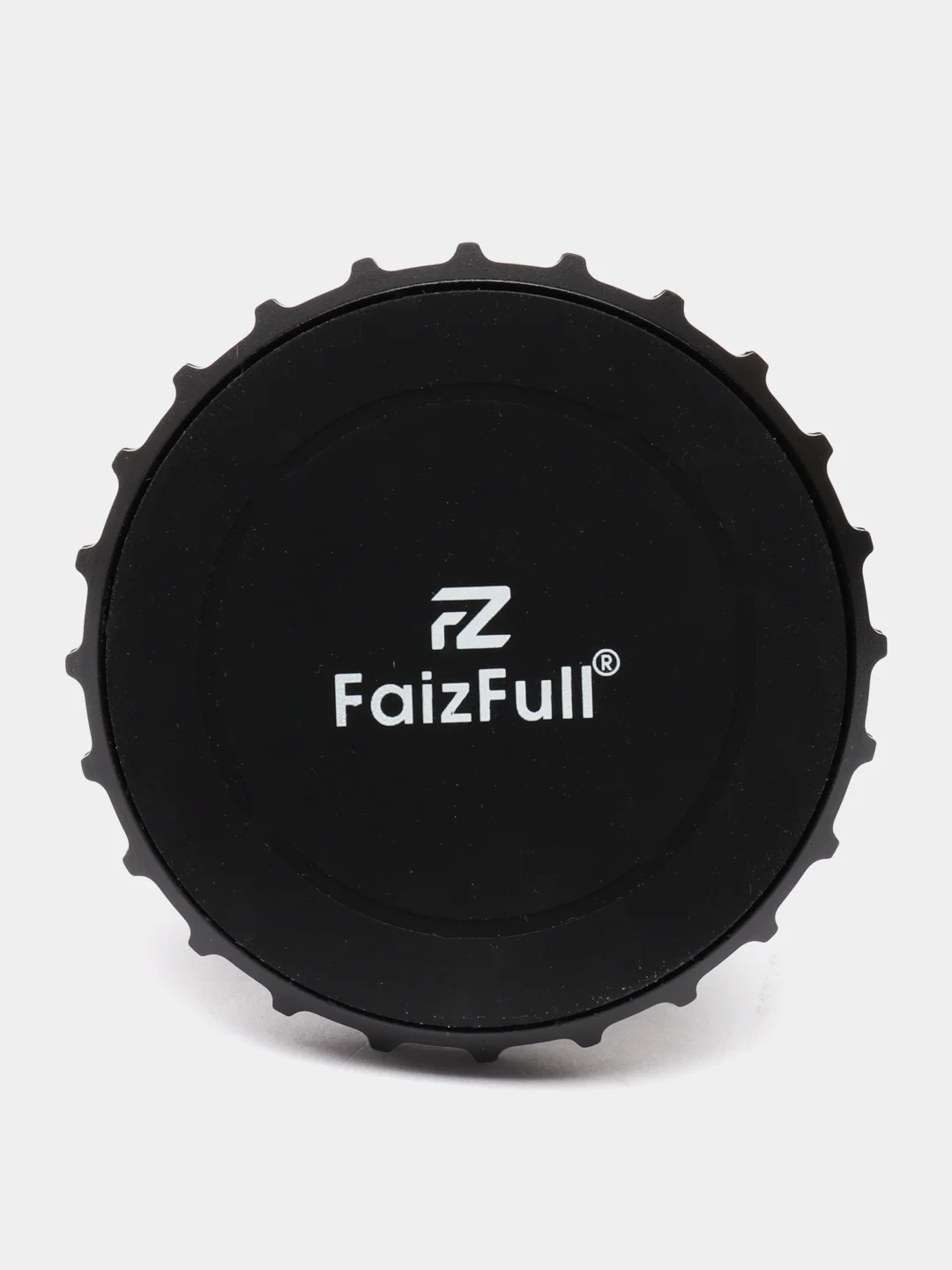 Черный держатель для телефона автомобильный магнитный усиленный FaizFull F35