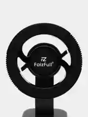 Черный держатель для телефона автомобильный магнитный усиленный FaizFull F27