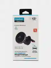 Черный держатель для телефона автомобильный магнитный усиленный FaizFull F41