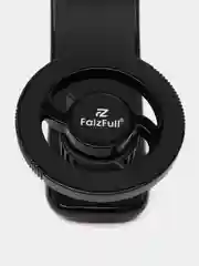 Черный держатель для телефона автомобильный магнитный усиленный FaizFull F66