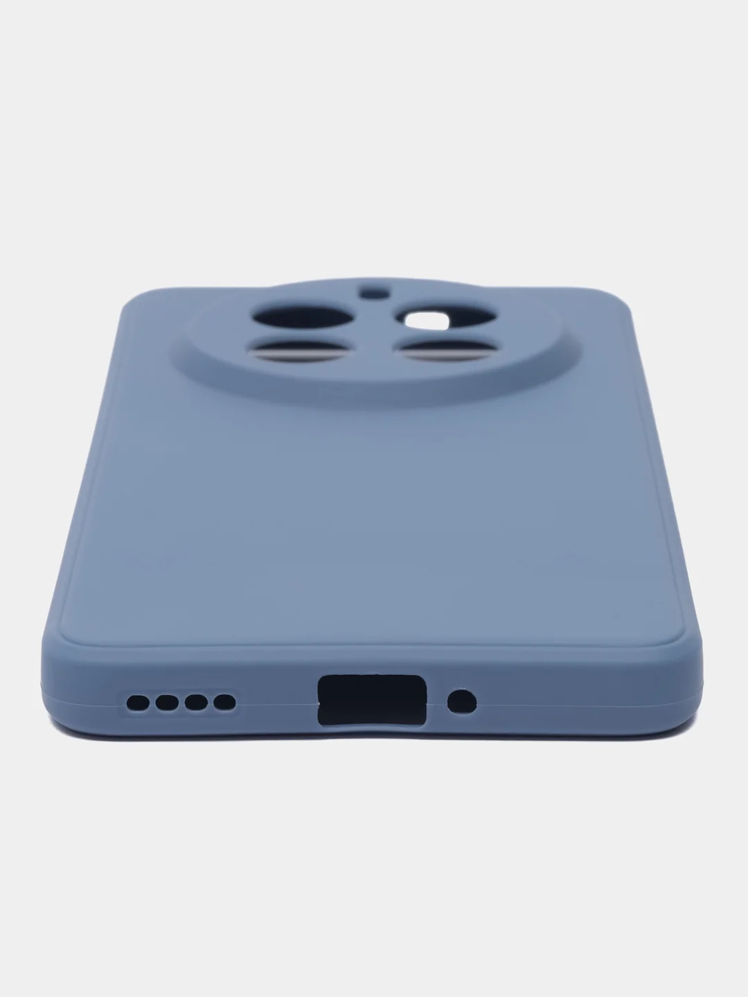 Синий меланж чехол для Realme 12 Pro 5G / Realme 12 Pro + 5G ( Реалми 12 Про плюс)