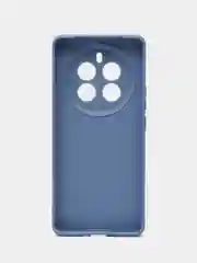 Синий меланж чехол для Realme 12 Pro 5G / Realme 12 Pro + 5G  ( Реалми 12 Про плюс)