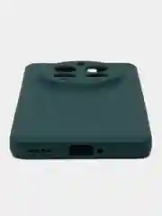 Тёмно-зелёный чехол для Realme 12 Pro 5G / Realme 12 Pro + 5G  ( Реалми 12 Про плюс)