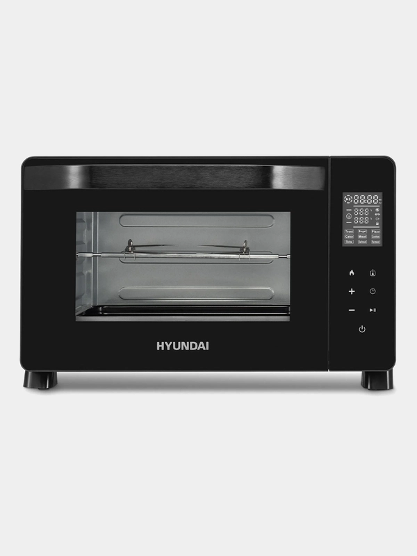 Мини-печь Hyundai MIO-HY088, 23л, 1500Вт, черный