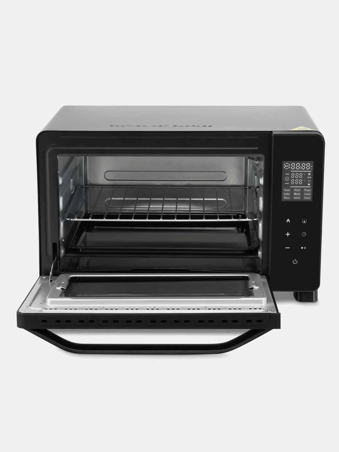 Мини-печь Hyundai MIO-HY088, 23л, 1500Вт, черный