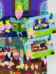 Пазл для малышей Мозаика детская развивающая игра бен холли мини 24 2 шт Ben&Holly мультик