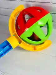 Каталка с ручкой Шарик погремушка для малышей игрушка игра