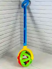 Каталка с ручкой Шарик погремушка для малышей игрушка игра