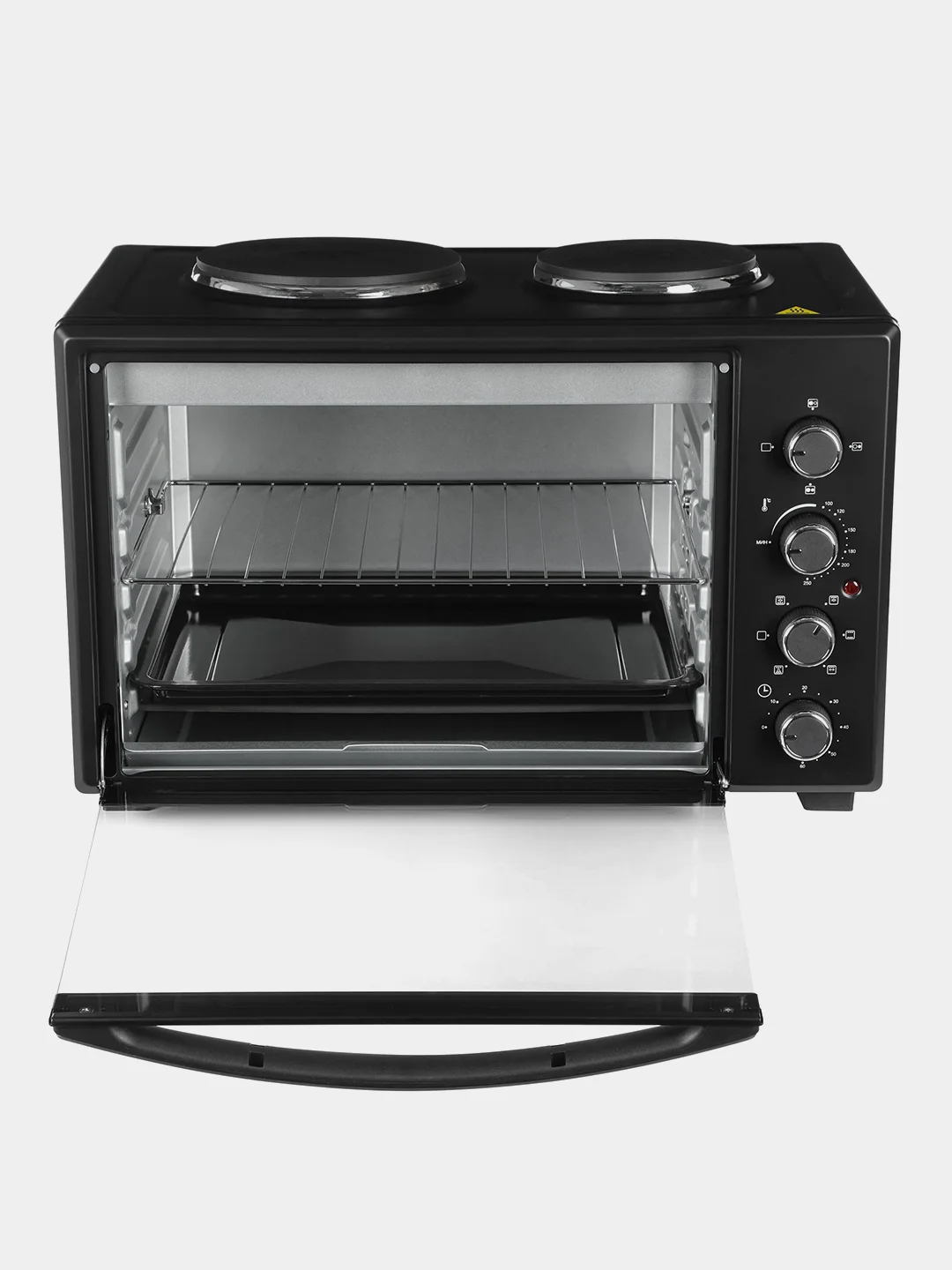 Мини-печь Hyundai MIO-HY099, 45л, 1600Вт, черный