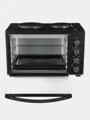 Мини-печь Hyundai MIO-HY099, 45л, 1600Вт, черный