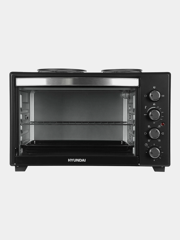 Мини-печь Hyundai MIO-HY099, 45л, 1600Вт, черный