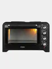 Мини-печь Hyundai MIO-HY098, 42 л, черный, 1600 Вт