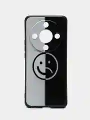 Золотистый хаки чехол для Honor X9B с принтом, с рисунком (Хонор Х9б)