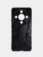 Тёмно-серый чехол для Honor X9B с принтом, с рисунком (Хонор Х9б)