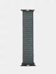 Зеленый нейлоновый ремешок для смарт часов Apple Watch (Эпл Вотч) 42, 44, 45 мм