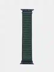 Зеленый нейлоновый ремешок для смарт часов Apple Watch (Эпл Вотч) 38, 40, 41 мм