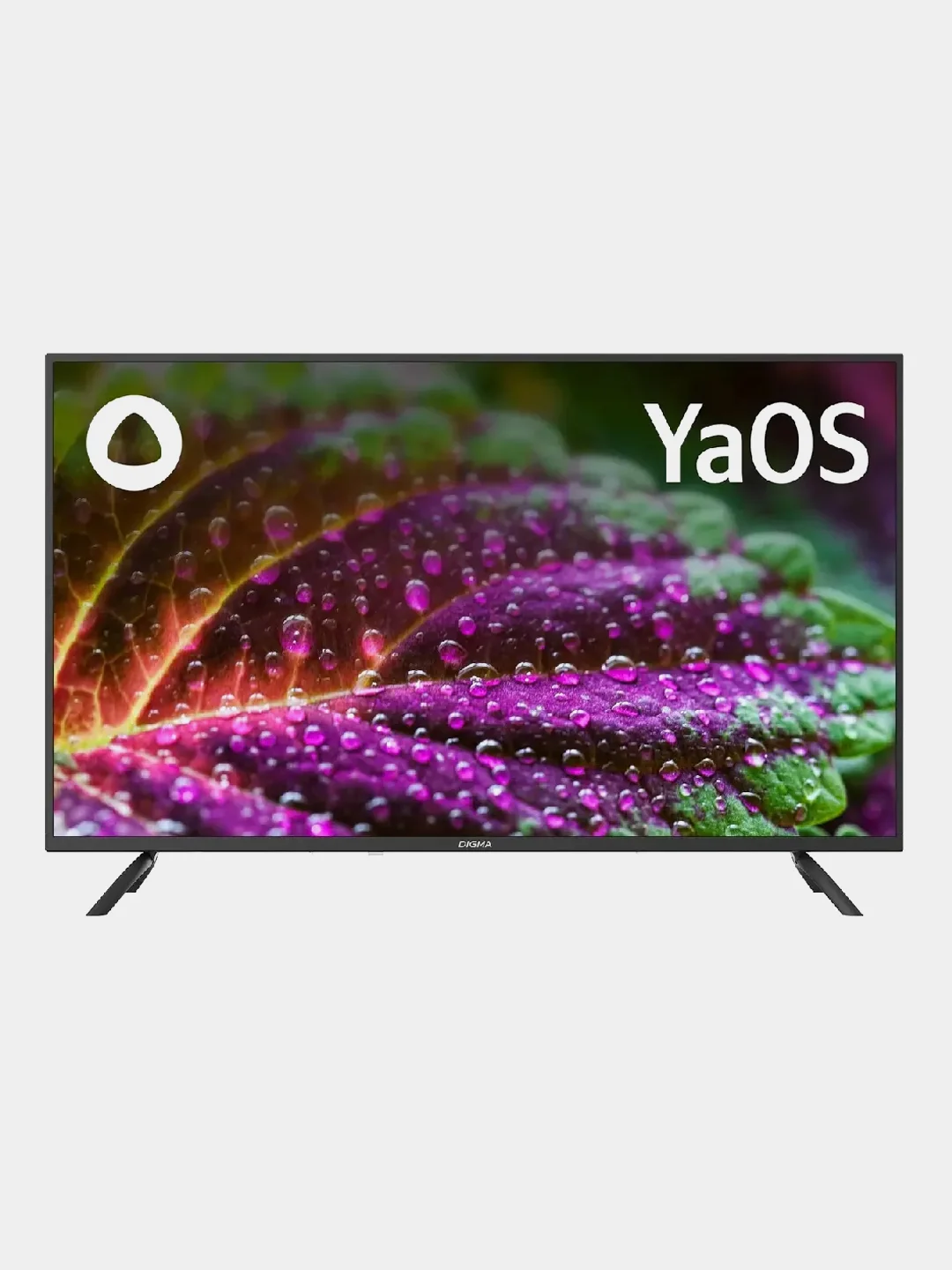 Черный телевизор DIGMA 43" DM-LED43SBB31 Full HD Smart TV, Wi-Fi, Bluetooth (чёрный)