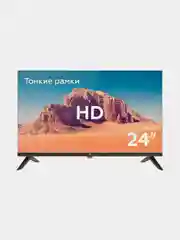 Черный телевизор BQ 24F32B Безрамочный HD Ready DVB-T2 (чёрный)