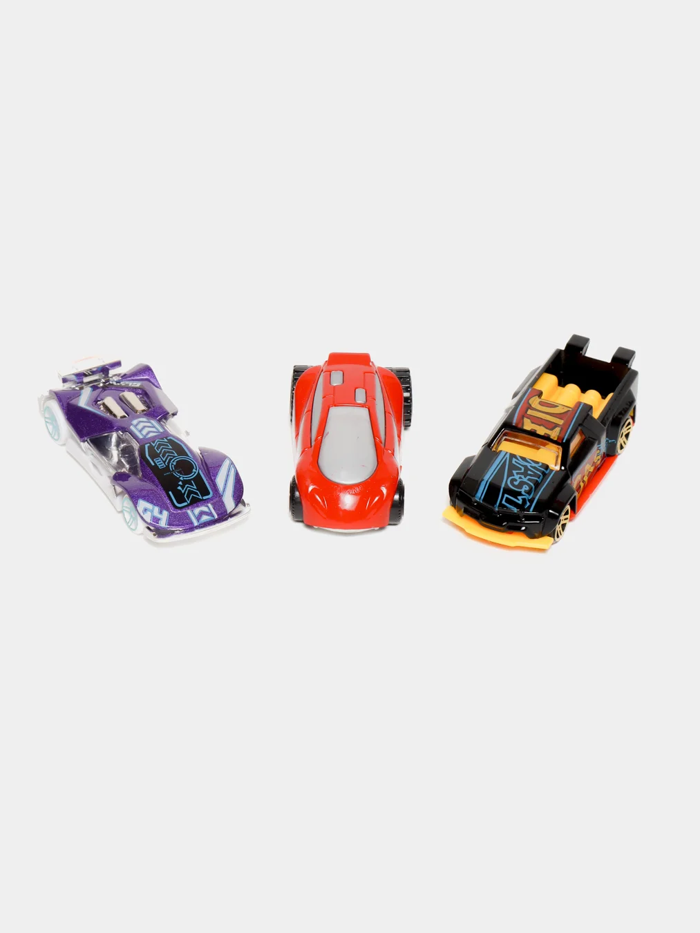 Черный набор машинок / Детская игрушечная машинка / Хот Вилс / Hot Wheels / Металлические машины