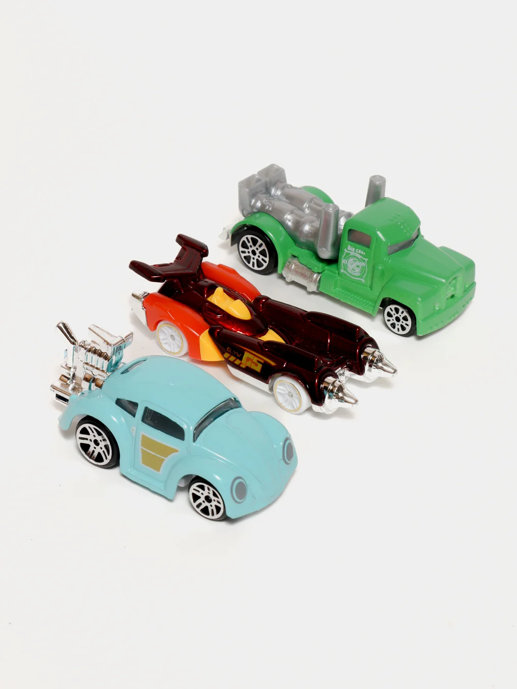 Бирюзовый набор машинок / Детская игрушечная машинка / Хот Вилс / Hot Wheels / Металлические машины