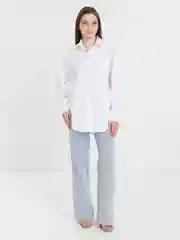 Рубашка женская oversize / рубашка школьная офисная для девушек