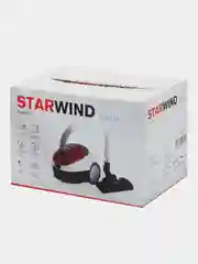 Пылесос Starwind SCB1114, 1800Вт, красный/белый