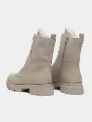 Бежевый ботинки женские зимние Rieker из натуральной кожи