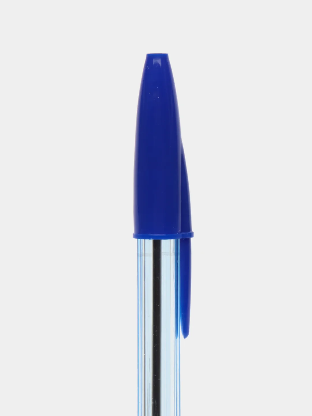 Ручка шариковая 0.7мм, синяя, прозрачный корпус "LC-Blue"