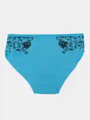 Голубой трусы женские