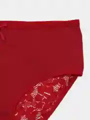 Красный трусы женские