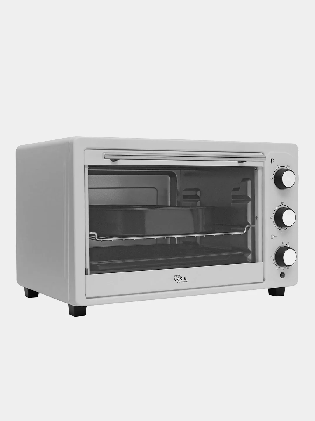 Белый мини-печь "making Oasis everywhere" M-S38W