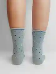 Белый носки женские в горошек