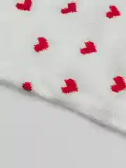 Носки женские с сердечками, носки длинные, 1 пара, 3 пары, 5 пар