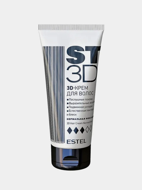 Крем для волос ST3D Нормальная фиксация, 100 мл