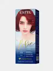 Стойкая крем-краска для волос ESTEL LOVE Бордо, 6/5