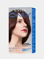 Стойкая краска-гель для волос ESTEL ONLY "Светлый шатен, коричнево-красный", 5/75
