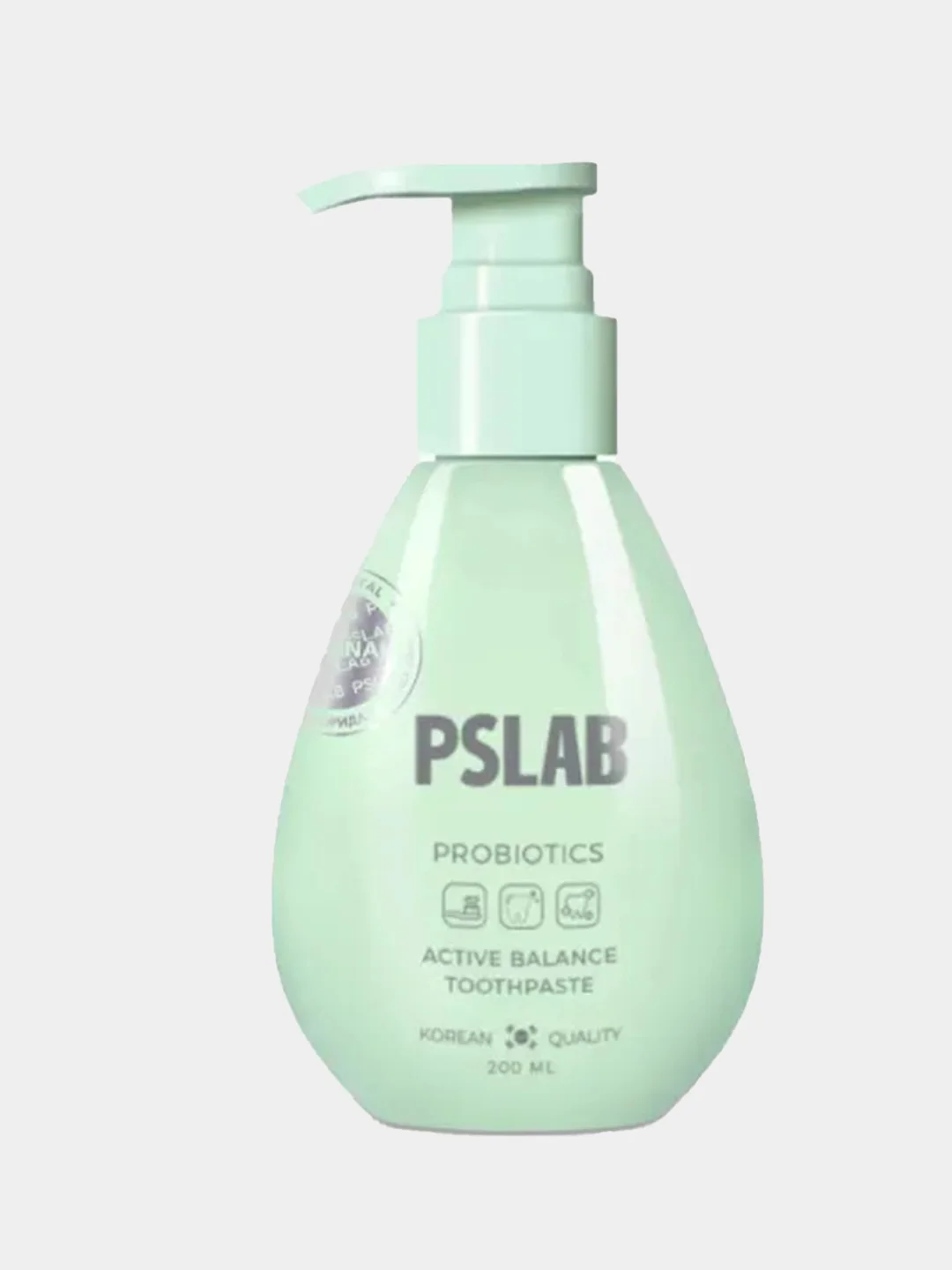 Зубная паста от кариеса PSLAB ACTIVE BALANCE, с пробиотиками, 200 мл