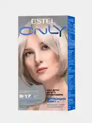 Стойкая краска-гель для волос ESTEL ONLY, блондин, пепельно-коричневый