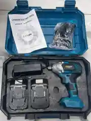 Синий гайковерт аккумуляторный бесщеточный 26V/48V
