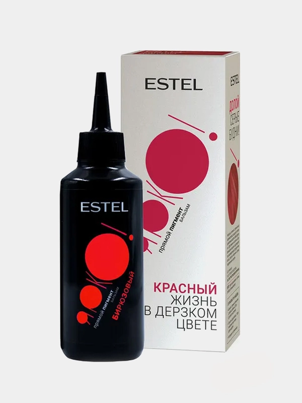 Красный бальзам с прямыми пигментами для волос ESTEL ЯPКО, 150 мл